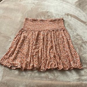 Hippie Rose Floral Skirt (Small)